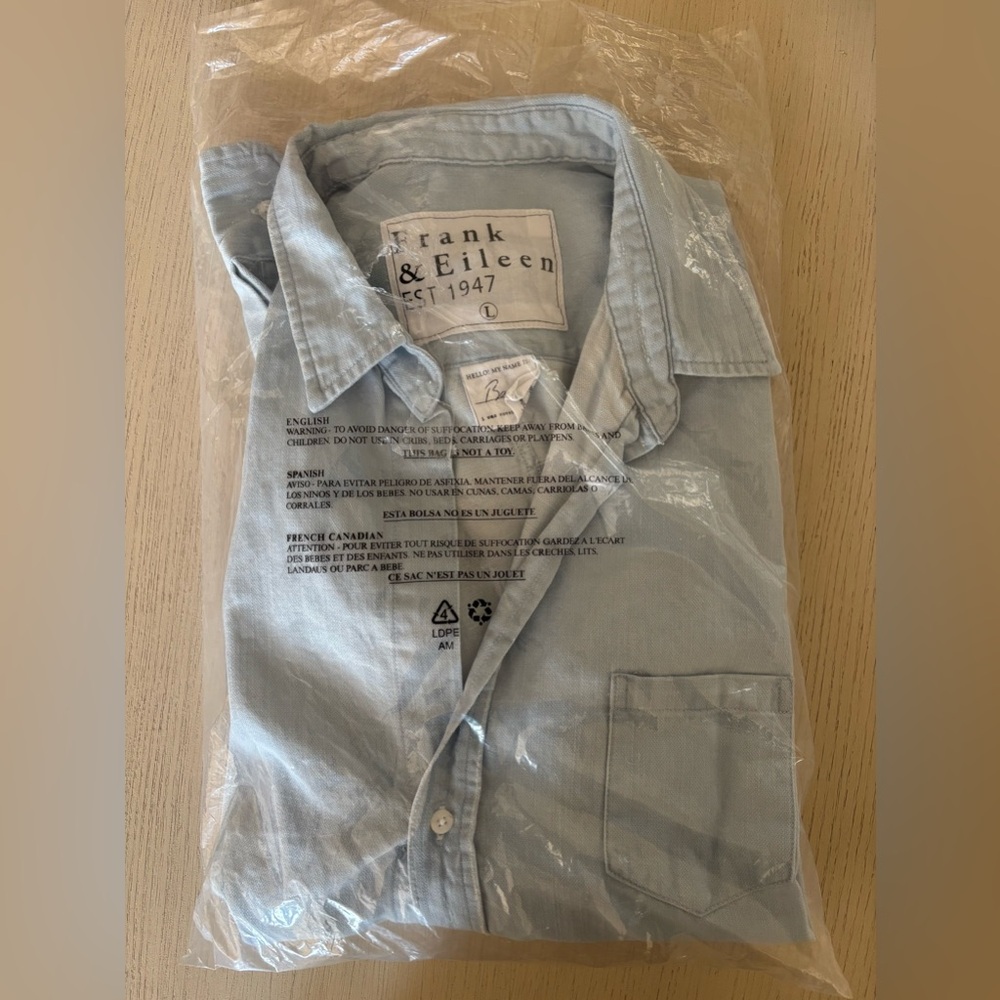 NEW Frank & Eileen Chambray Button-down